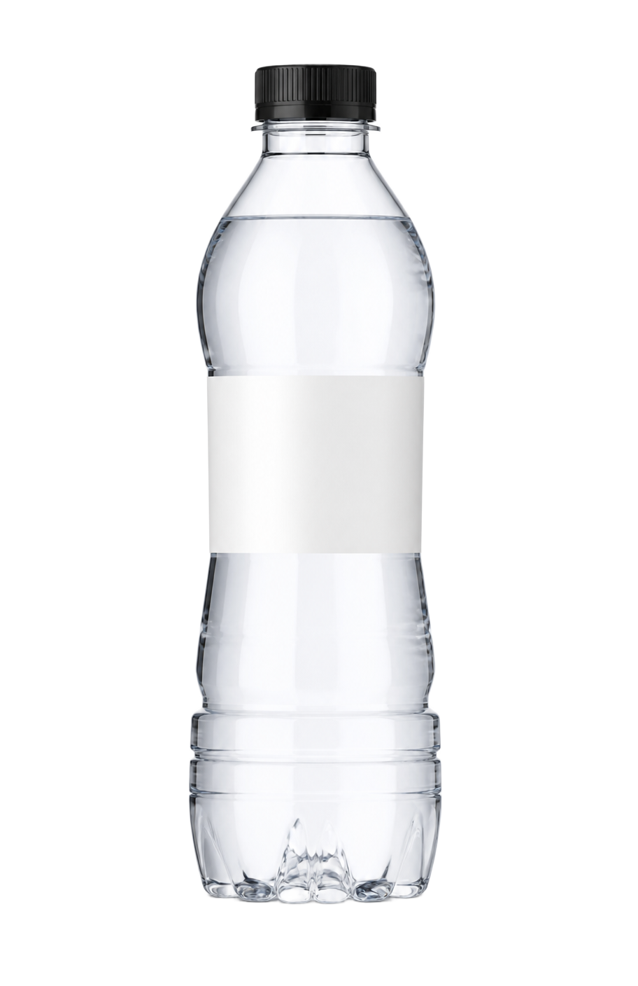 1L premium shaped customized water bottle for luxury hospitality