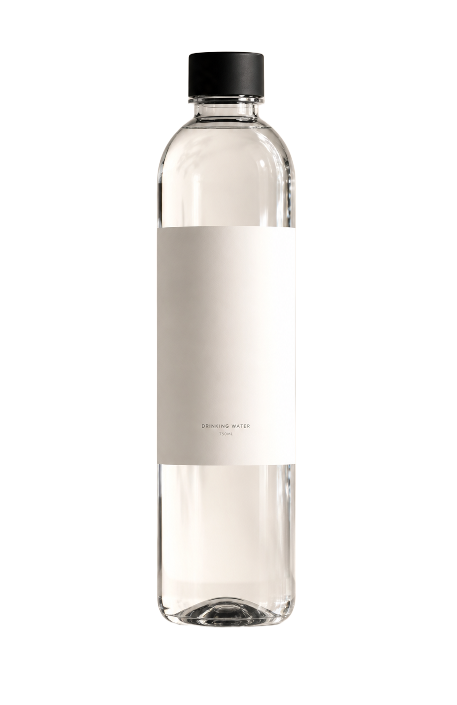 750ml signature customized water bottle for fine dining and weddings